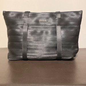 Black Seatbelt Bag